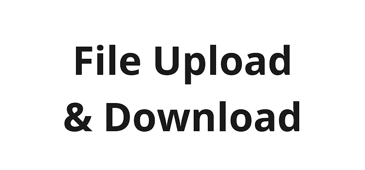 Featured image for [Spring] File Upload & Download